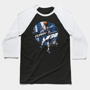 Steph Curry Golden State City Emblem Baseball T-Shirt